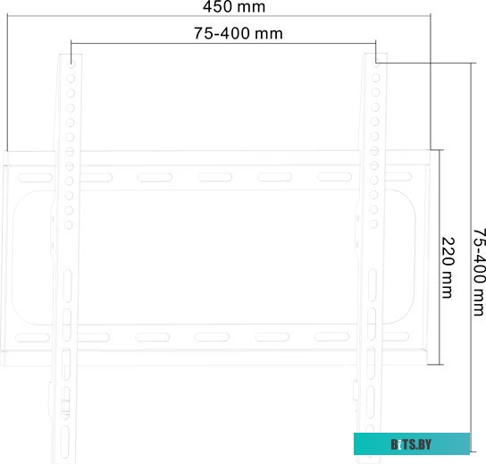 Кронштейн для телевизора MasterKron PLN07-44F