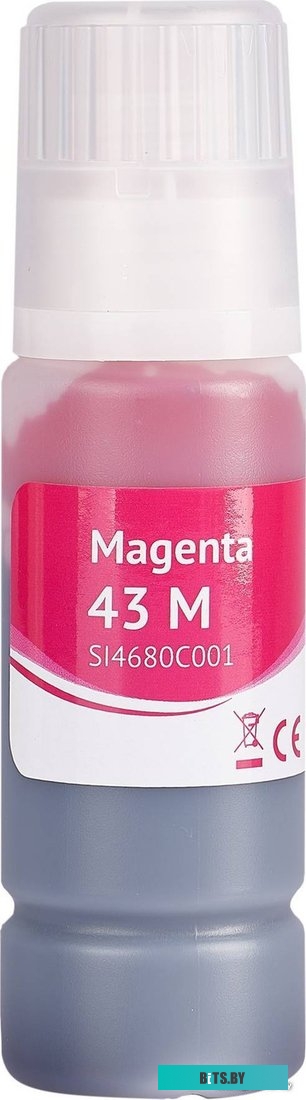 Чернила Sakura Printing SI4680C001 (аналог Canon 43 M)