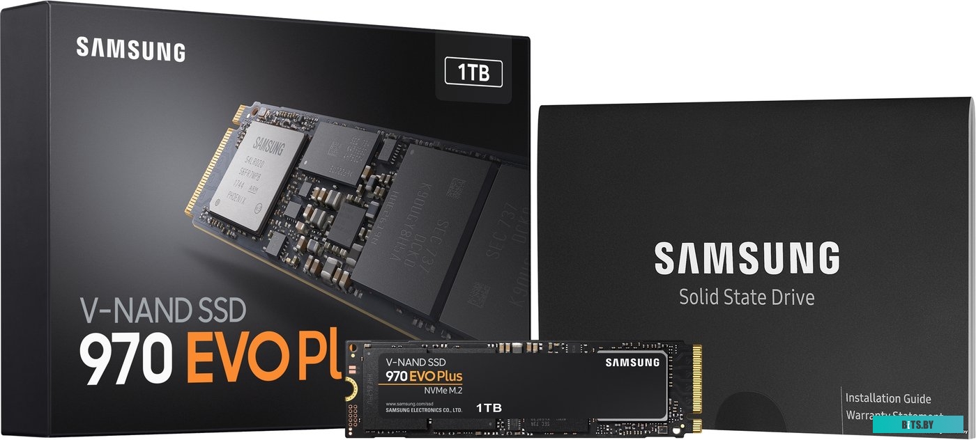 SSD Накопитель Samsung 970 Evo Plus 1TB MZ-V7S1T0BW