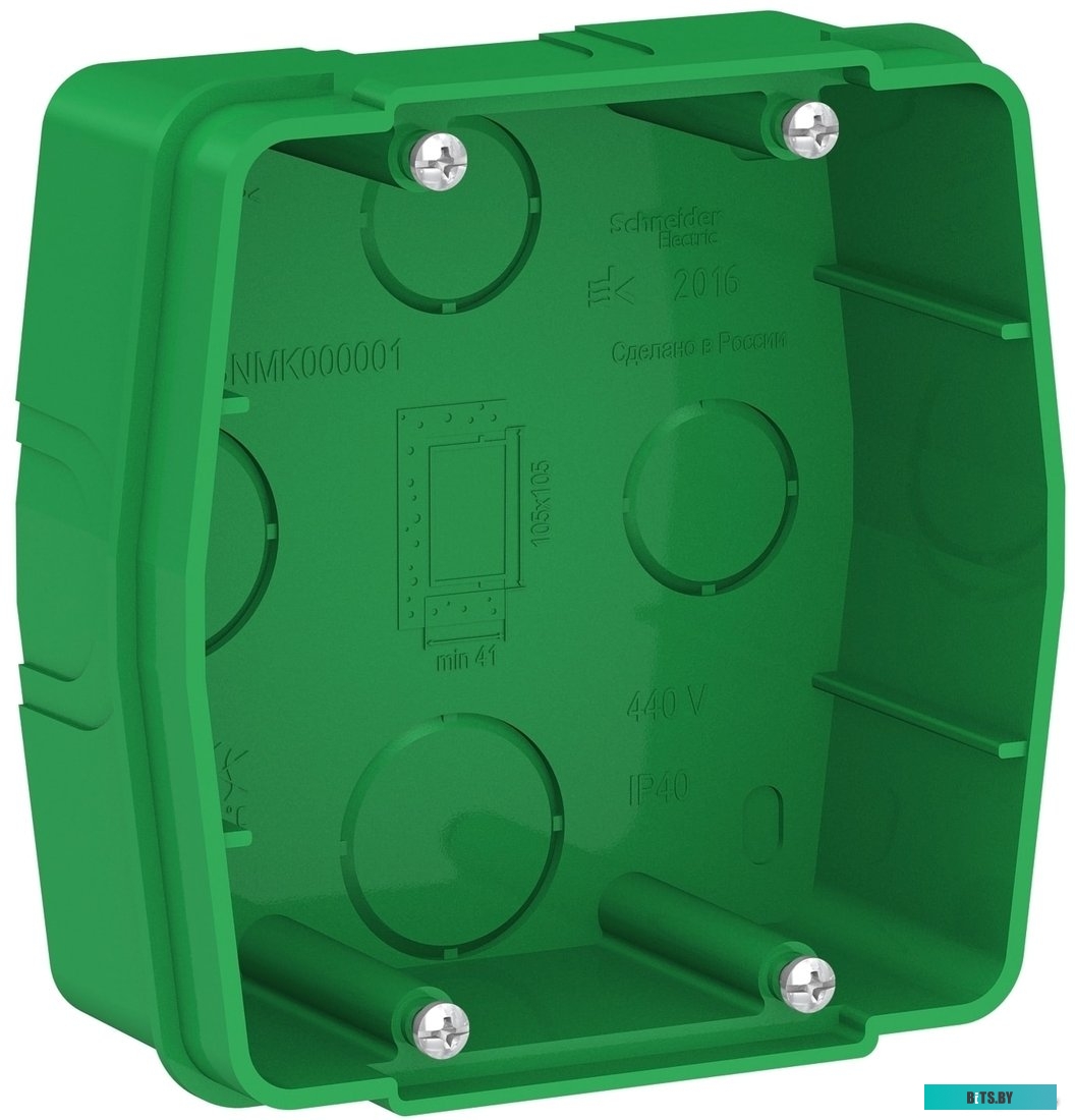 Накладная коробка Schneider Electric BLNMK000001 (Зеленый)