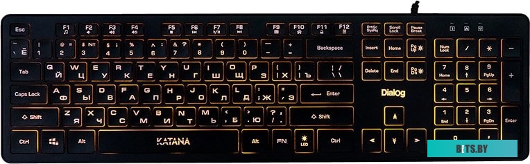 Клавиатура Dialog Katana KK-ML17U (черный)