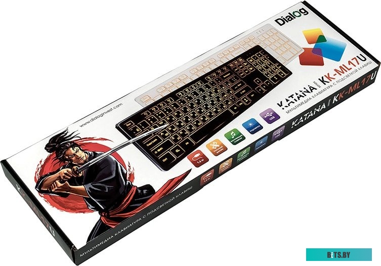 Клавиатура Dialog Katana KK-ML17U (черный)