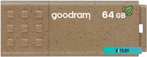 USB накопитель (Флешка) GoodRam UME3 Eco Friendly 64GB (коричневый) <UME3-0640EFR11>