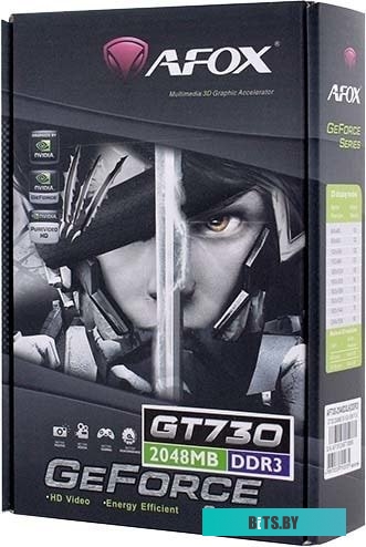 Видеокарта AFOX GeForce GT 730 2GB DDR3 AF730-2048D3L6