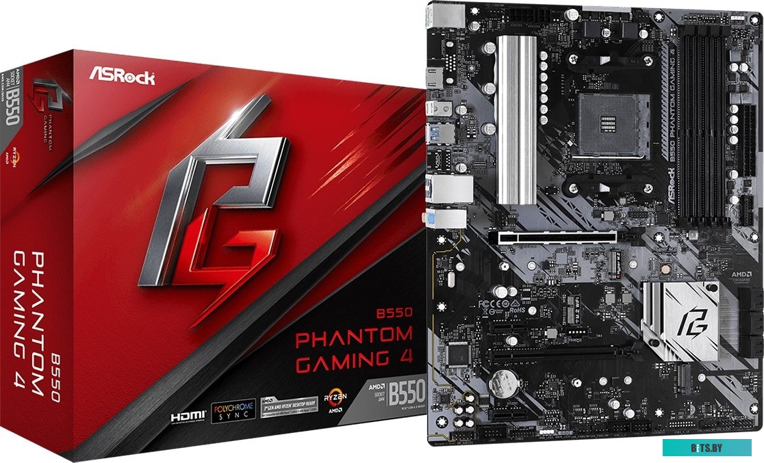 Материнская плата ASRock B550 Phantom Gaming 4