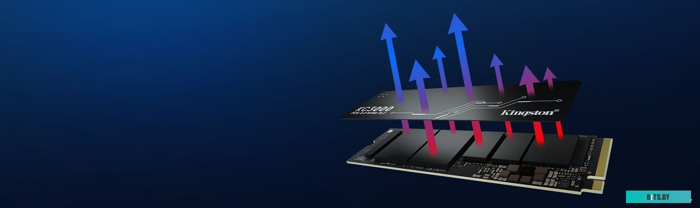 SSD Накопитель Kingston KC3000 1TB SKC3000S/1024G