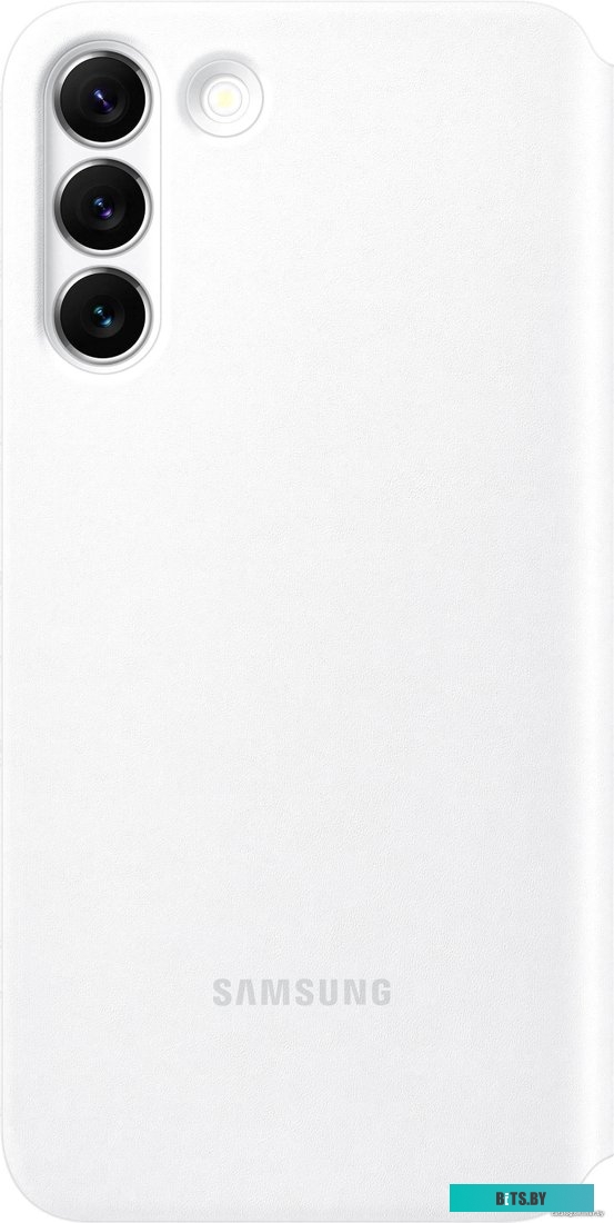 Чехол для телефона Samsung Smart Clear View Cover для S22+ (белый) <EF-ZS906CWEGRU>