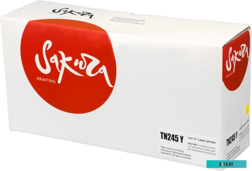 Картридж Sakura Printing SATN245Y (аналог Brother TN-245Y)