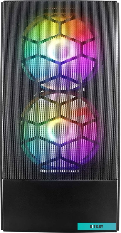Корпус 1stPlayer Firebase X4-M-BK-2F1P-1F1