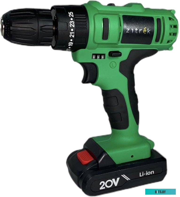 Ударная дрель-шуруповерт Zitrek Crusher 21-Li 063-4055 (с 2-мя АКБ, кейс)
