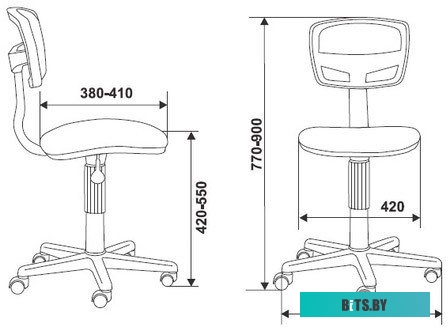 Офисное кресло (Стул) Бюрократ CH-299/G/15-48