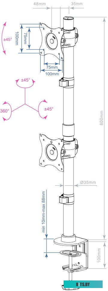 Кронштейн Arm Media LCD-T43