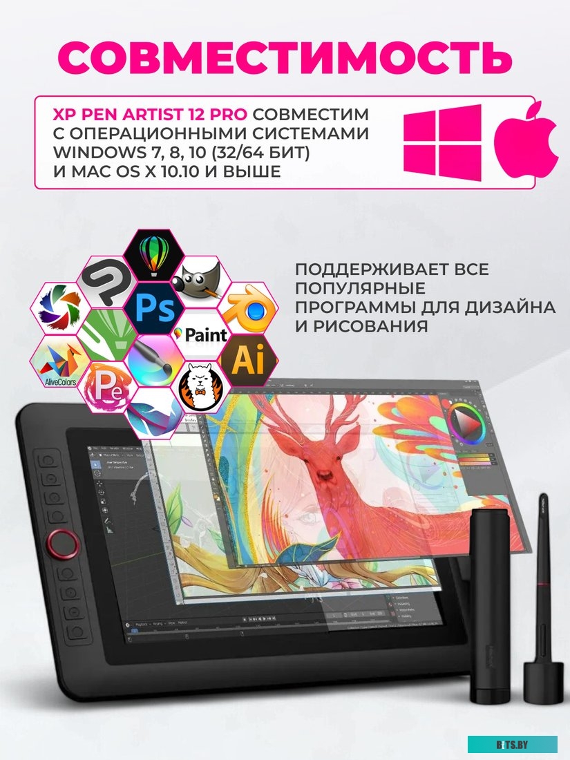 Графический планшет XP-Pen Artist 12 Pro