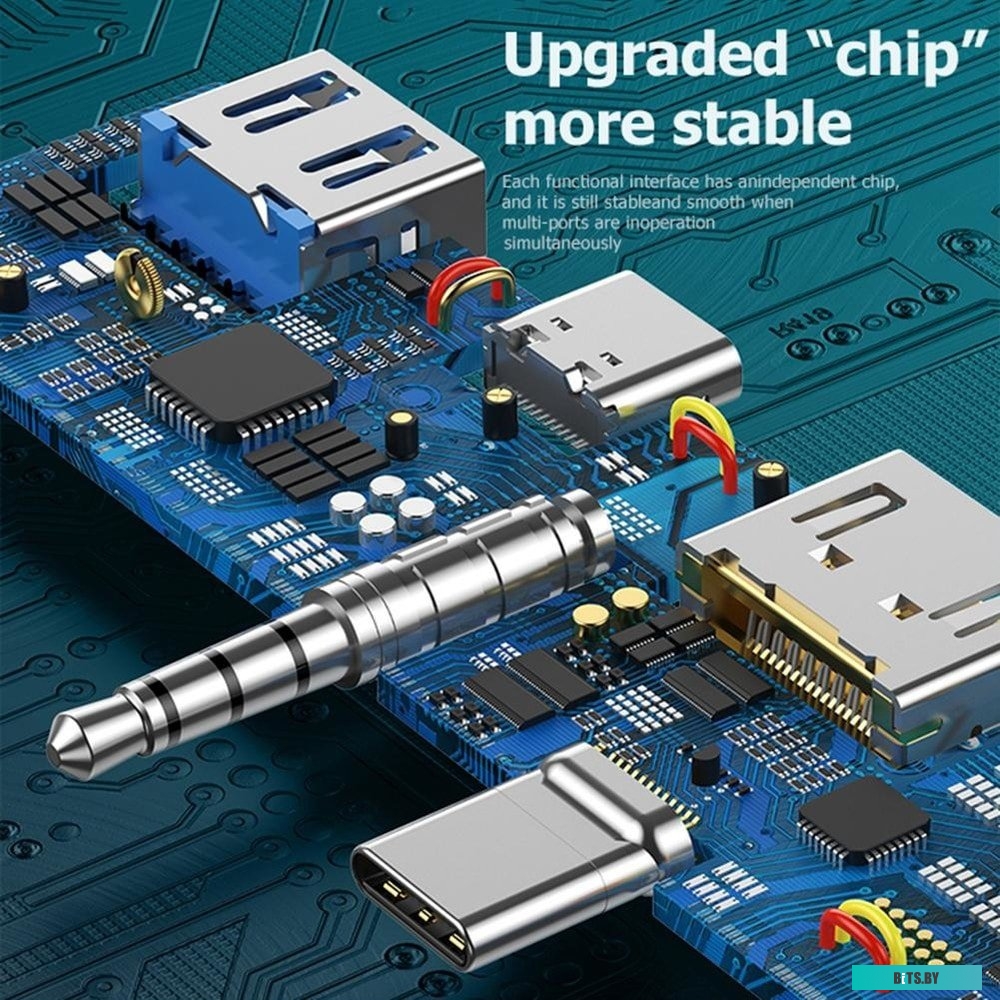 Концентратор USB (Хаб) Baseus CAHUB-FG01