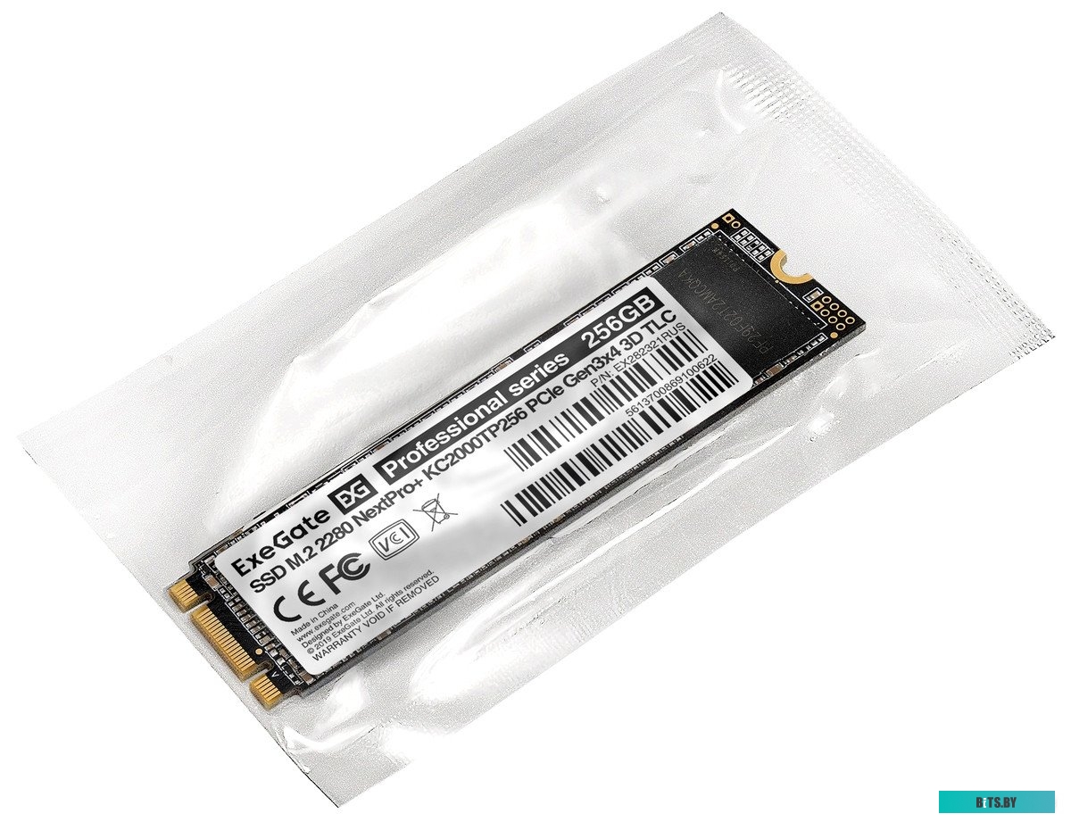 SSD Накопитель ExeGate Next Pro+ 256GB EX282321RUS (M2 PCI-E)