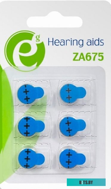 Батарейки EnerGenie ZA675 6 шт EG-BA-ZA675-01