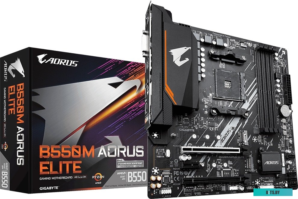 Материнская плата Gigabyte B550M Aorus Elite (rev. 1.0)