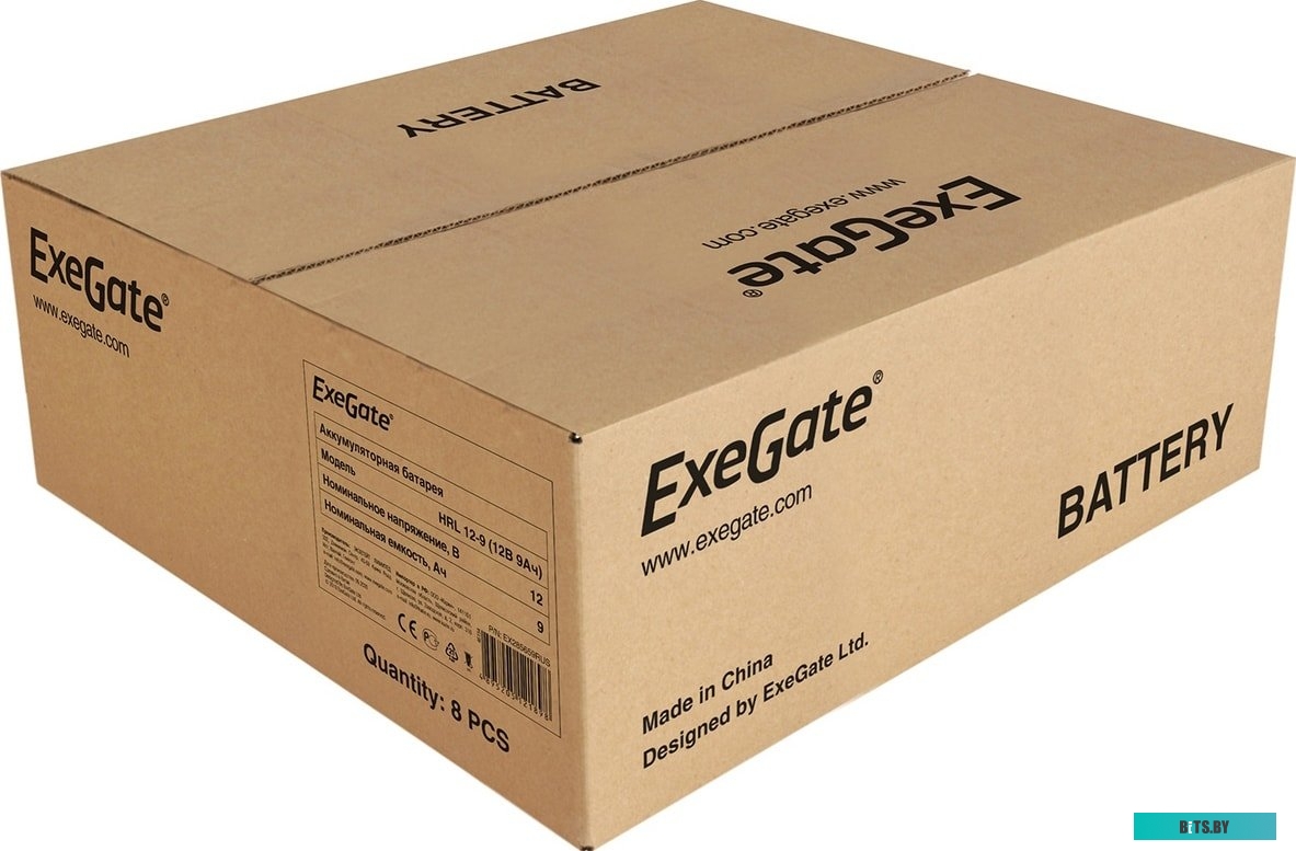 Аккумулятор для ИБП ExeGate HRL 12-9 (12В, 9 А·ч) <EX285659RUS>