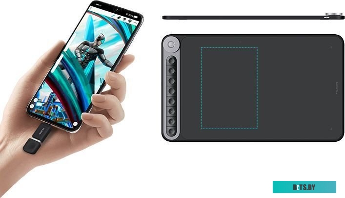 Графический планшет Huion Inspiroy Dial Q620M