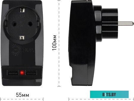 ЭРА SP-1e-USB-B Б0026333