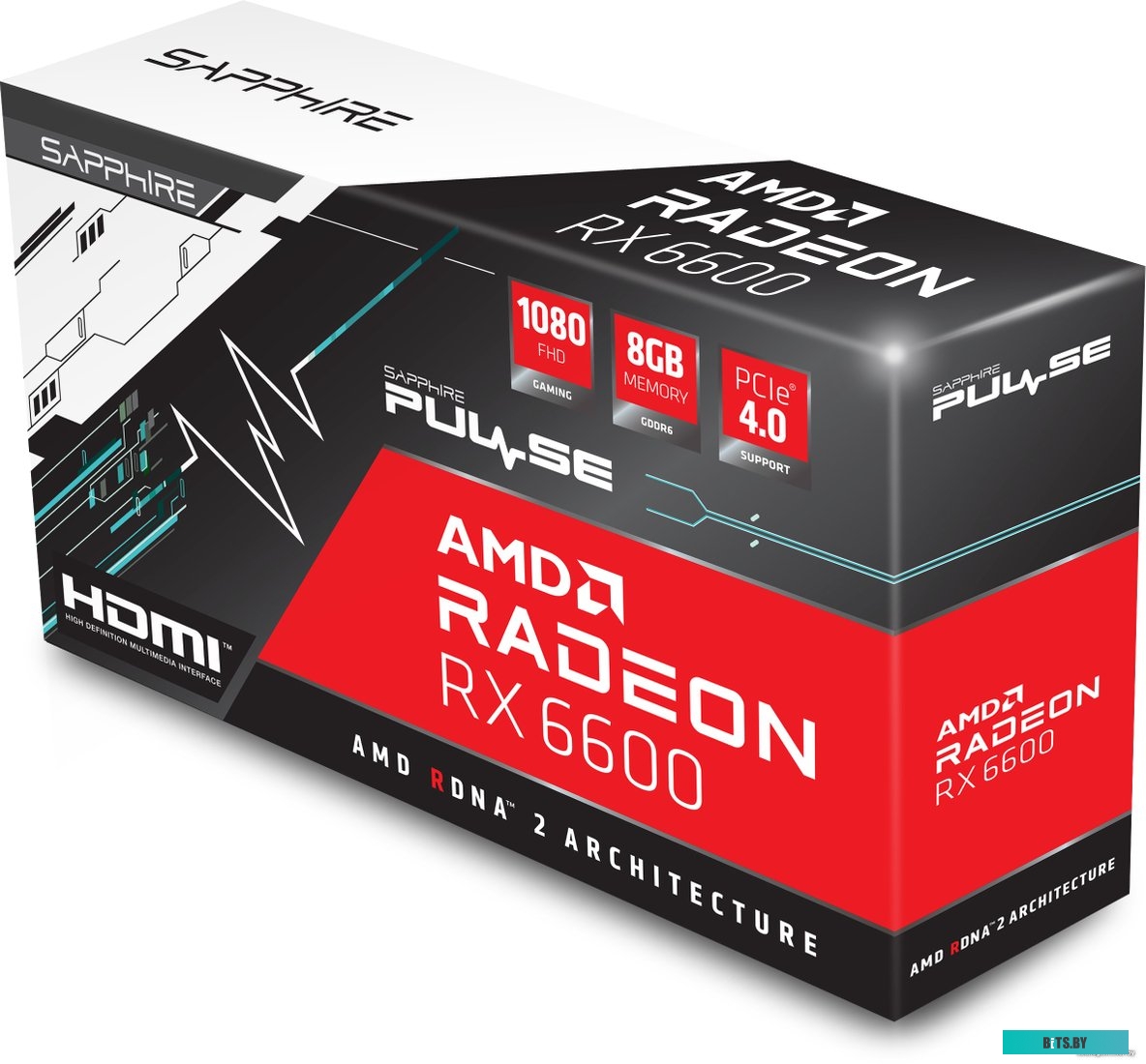 Видеокарта Sapphire Pulse Radeon RX 6600 8GB GDDR6 11310-01-20G