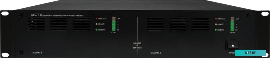 Трансляционный усилитель Apart Audio PA2240BP