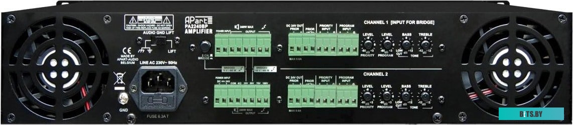 Трансляционный усилитель Apart Audio PA2240BP