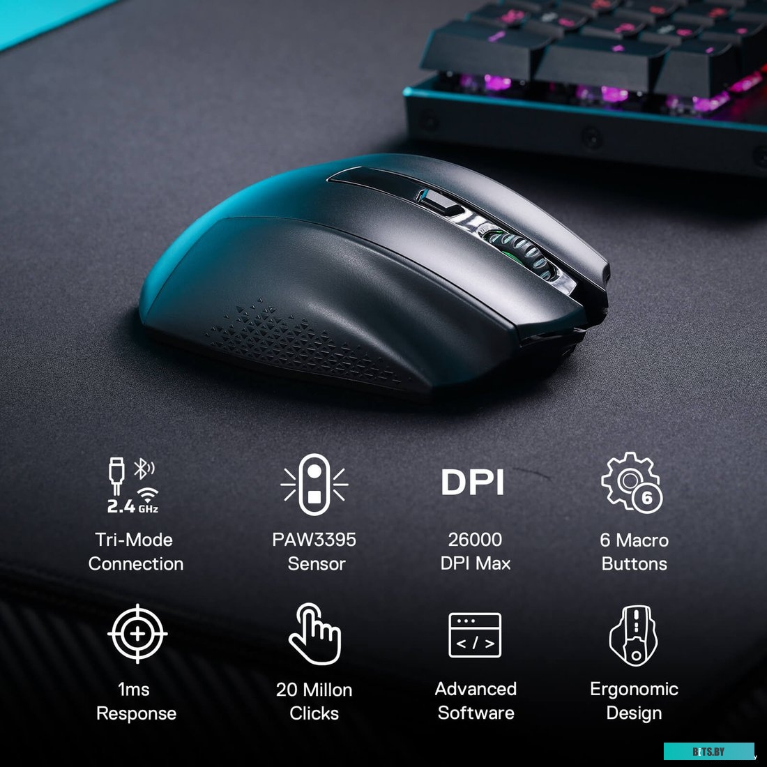 Мышь Redragon Woki
