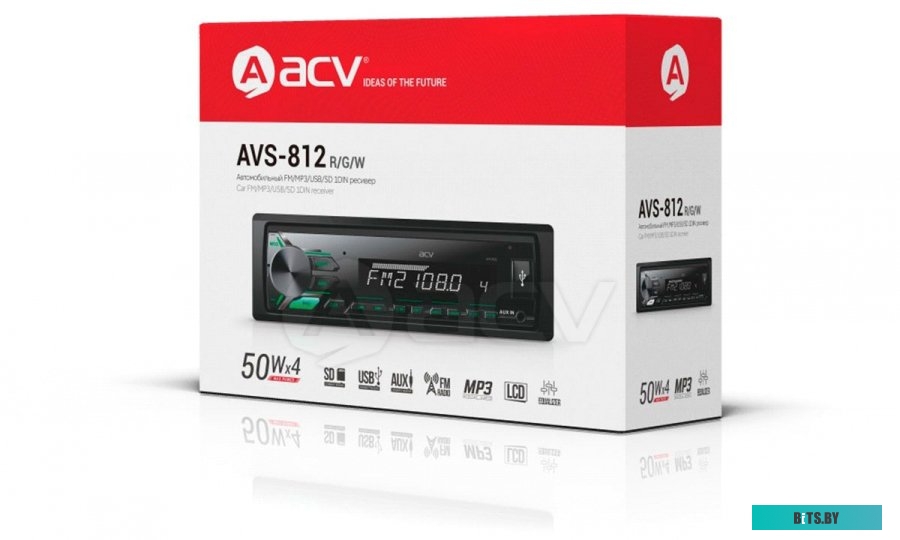 USB-магнитола ACV AVS-812W