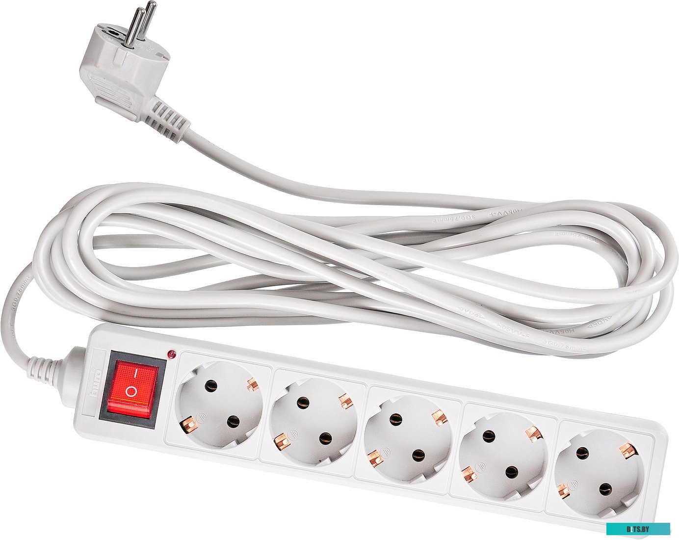 Сетевой фильтр (удлинитель) Buro 500SL-5-G