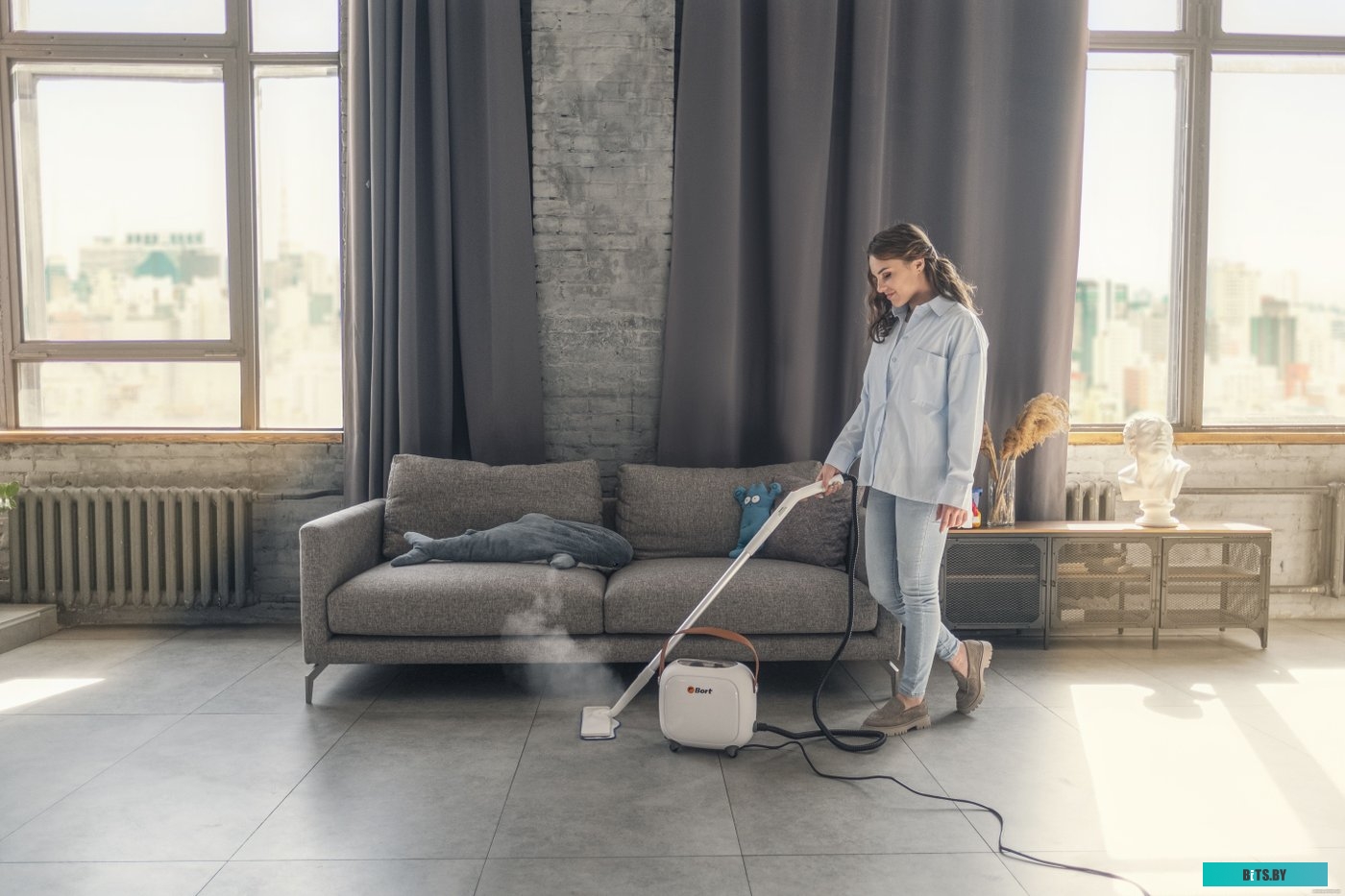 Пароочиститель Bort BDR-3000-RR <93722425>