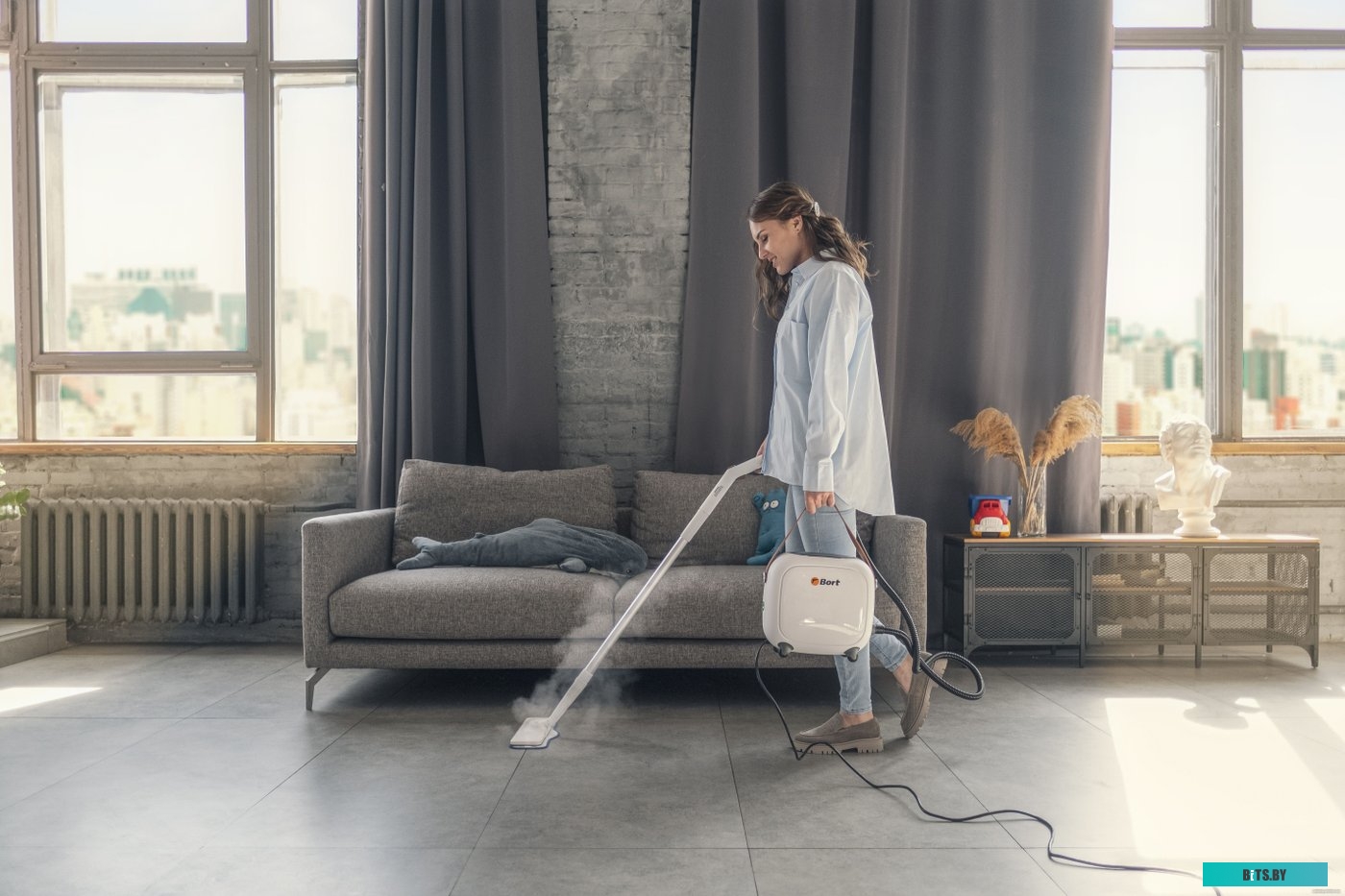 Пароочиститель Bort BDR-3000-RR <93722425>