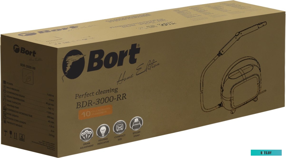 Пароочиститель Bort BDR-3000-RR <93722425>