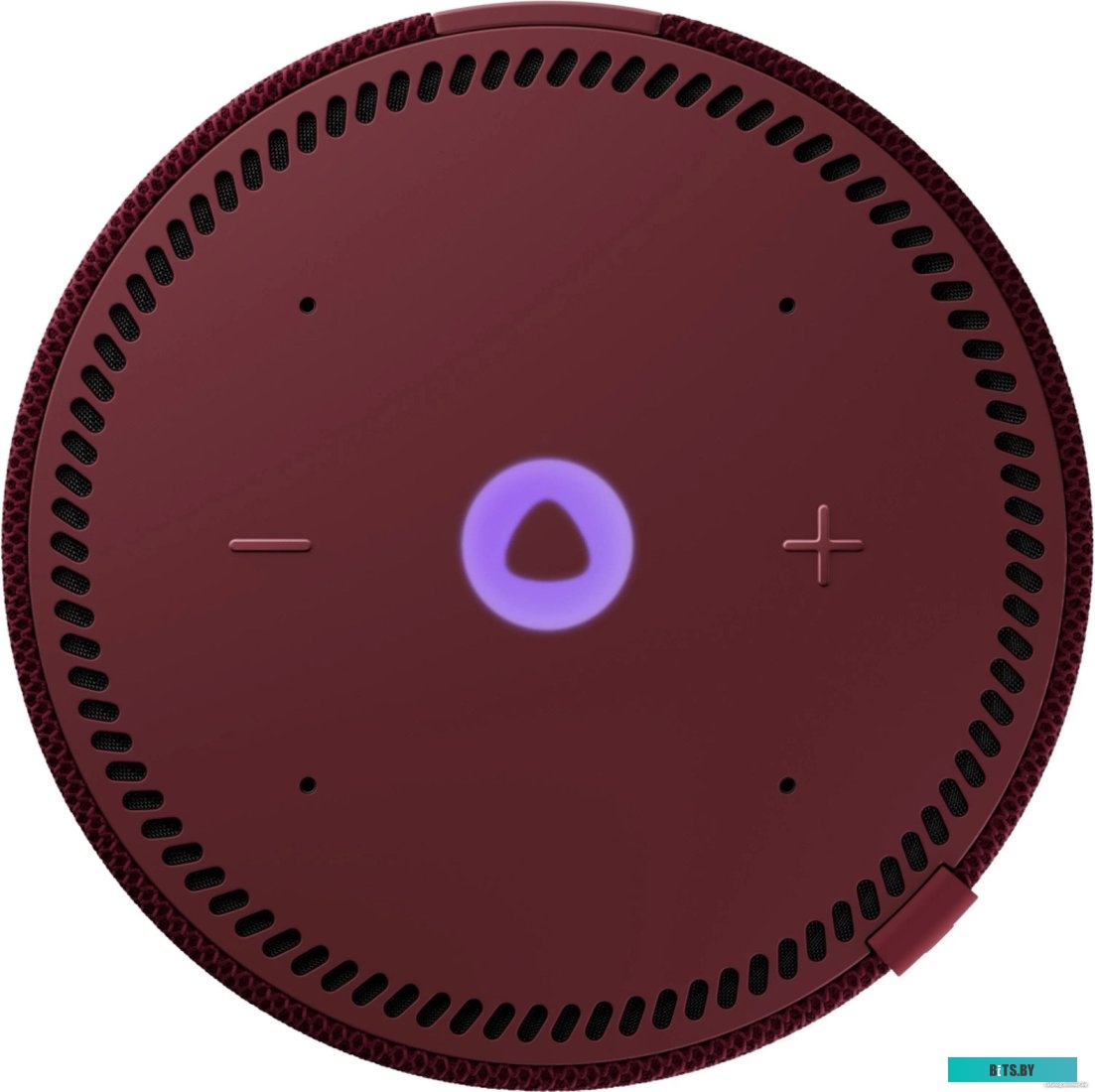 Умная колонка Яндекс Станция Мини 2 с часами (красный гранат) <YNDX-00020R>