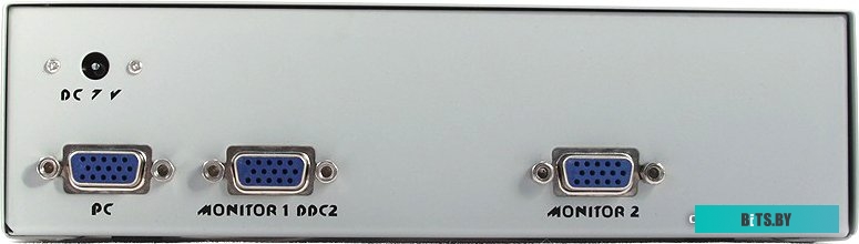 Разветвитель VGA 1комп.-2 монитора, Gembird (GVS122) HD15F/2x15F