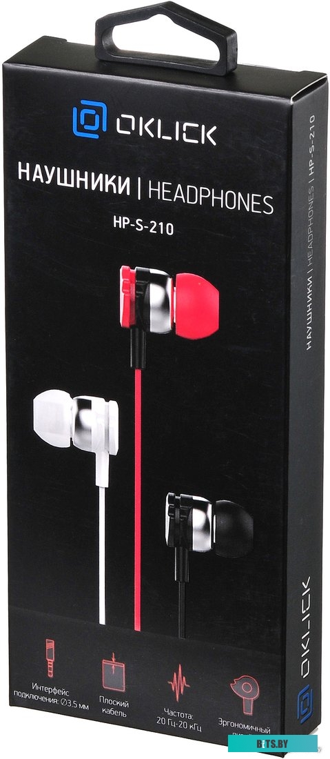Наушники (Гарнитура) Oklick HP-S-210 (белый)
