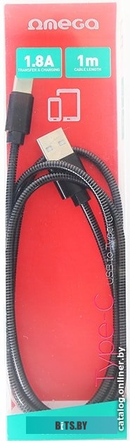 Кабель Omega Computer OUFBB6CBOXB 1 м (черный) <OME44216>