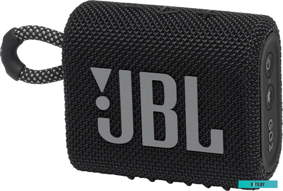 Портативная акустика JBL Go 3 (черный) <JBLGO3BLK>
