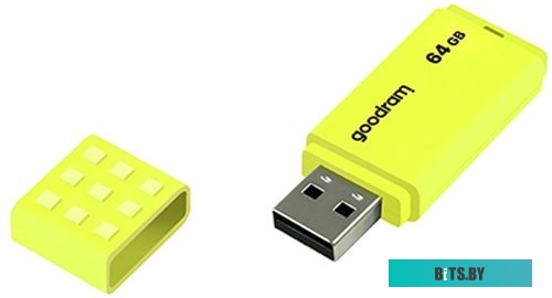 USB накопитель (Флешка) GoodRam UME2 64GB (желтый) <UME2-0640Y0R11>