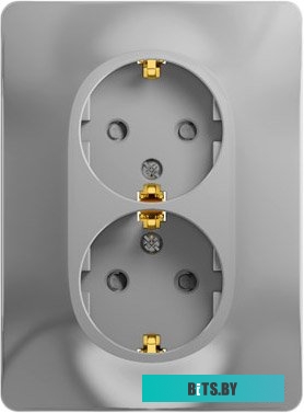 Розетка Schneider Electric Glossa GSL000326 (алюминий)