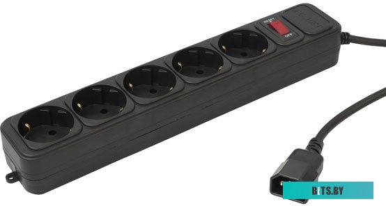 Сетевой фильтр (удлинитель) PC Pet AP01006-E-B