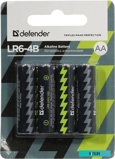 Батарейки Defender AA 4 шт [56012]