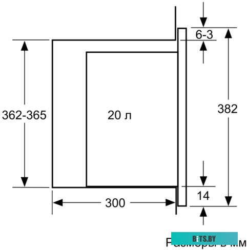 Микроволновая печь Bosch BFL524MW0