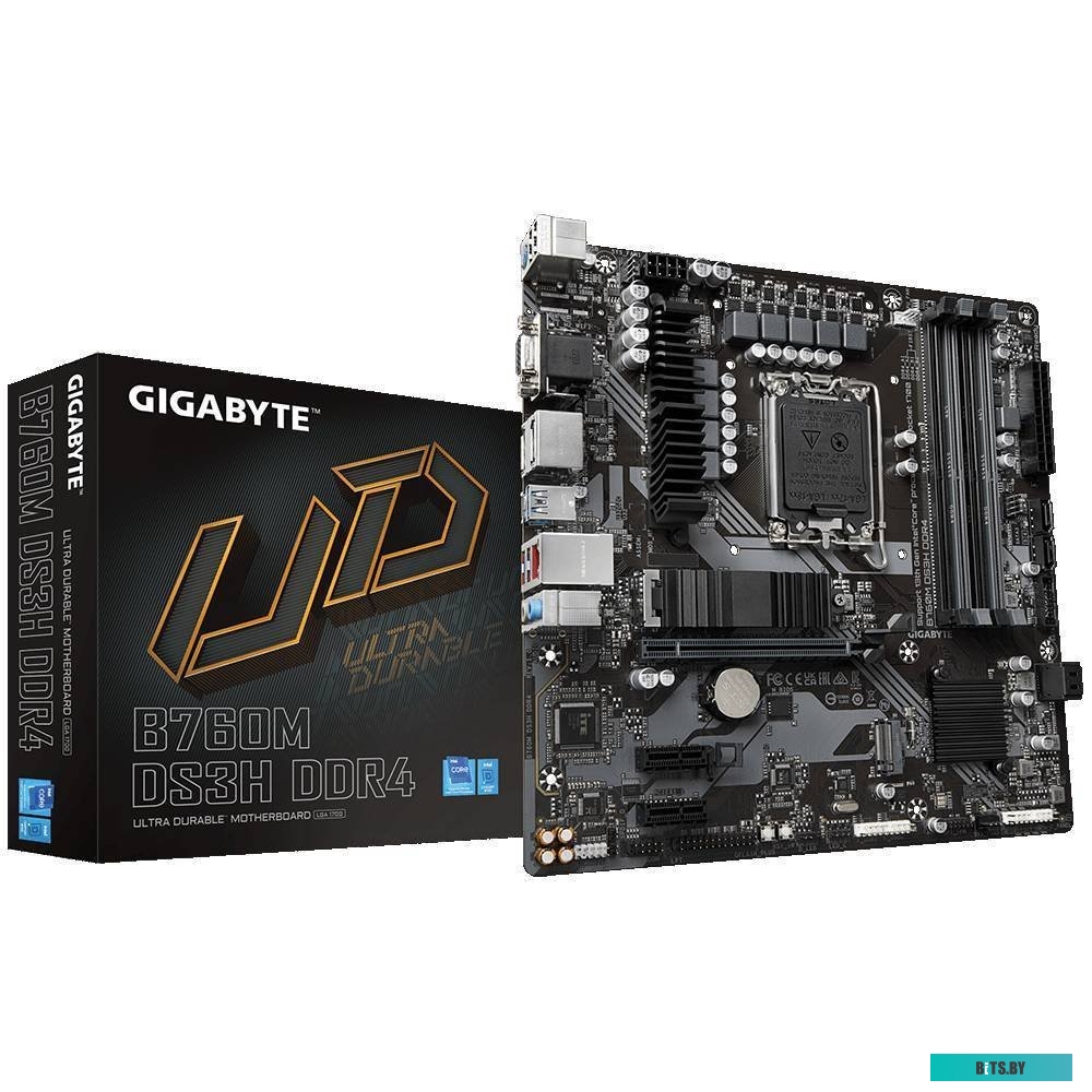 Материнская плата Gigabyte B760M DS3H DDR4 (rev. 1.0)