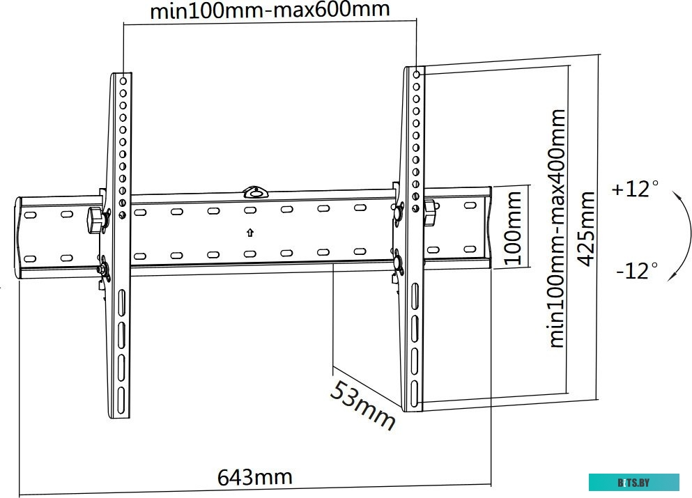 Кронштейн для телевизора Ultramounts UM839T