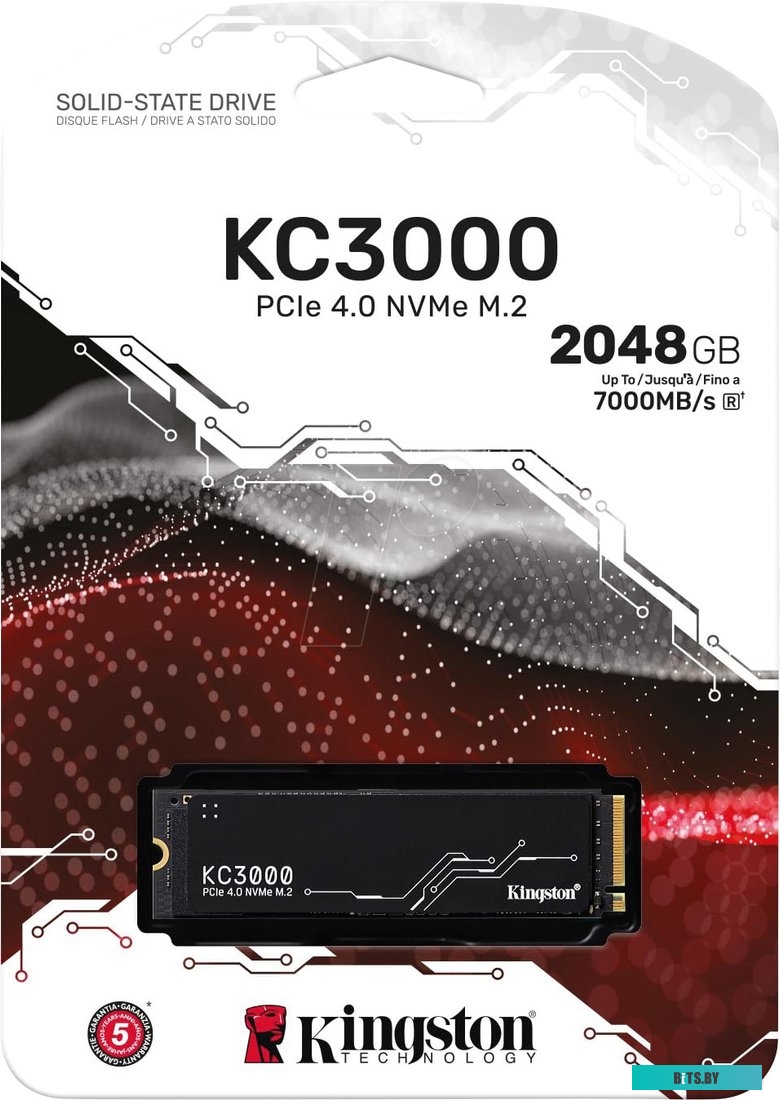 SSD Накопитель Kingston KC3000 2TB SKC3000D/2048G