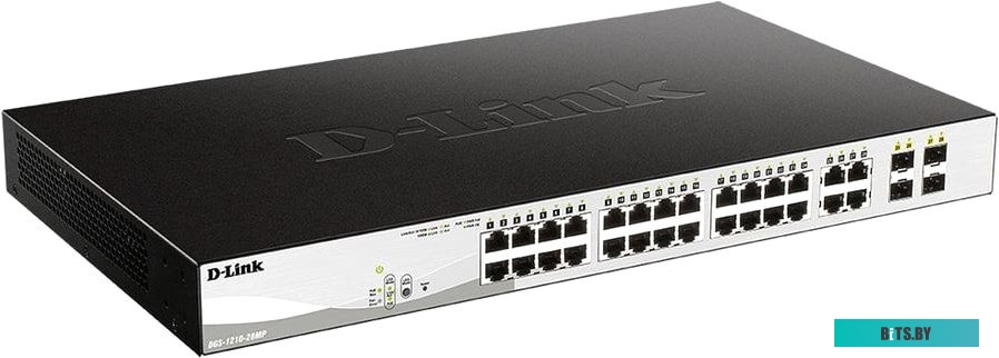 Настраиваемый коммутатор D-Link DGS-1210-28MP/F4A