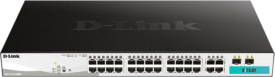 Настраиваемый коммутатор D-Link DGS-1210-28MP/F4A