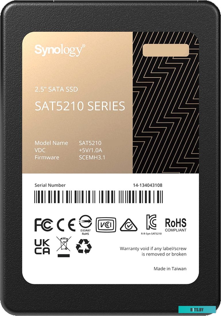 SSD накопитель Synology SAT5210 960GB SAT5210-960G