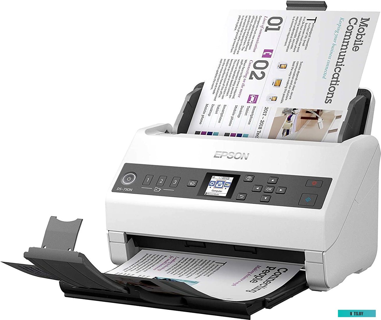 Сканер Epson WorkForce DS-730N <B11B259401>